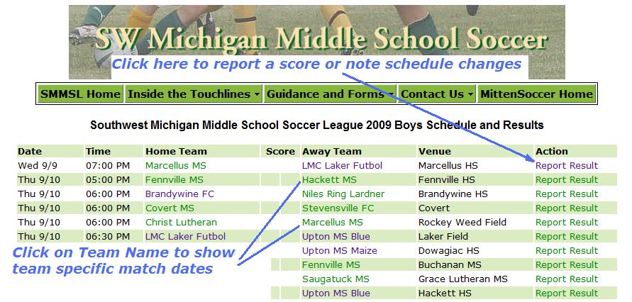 Schedule View